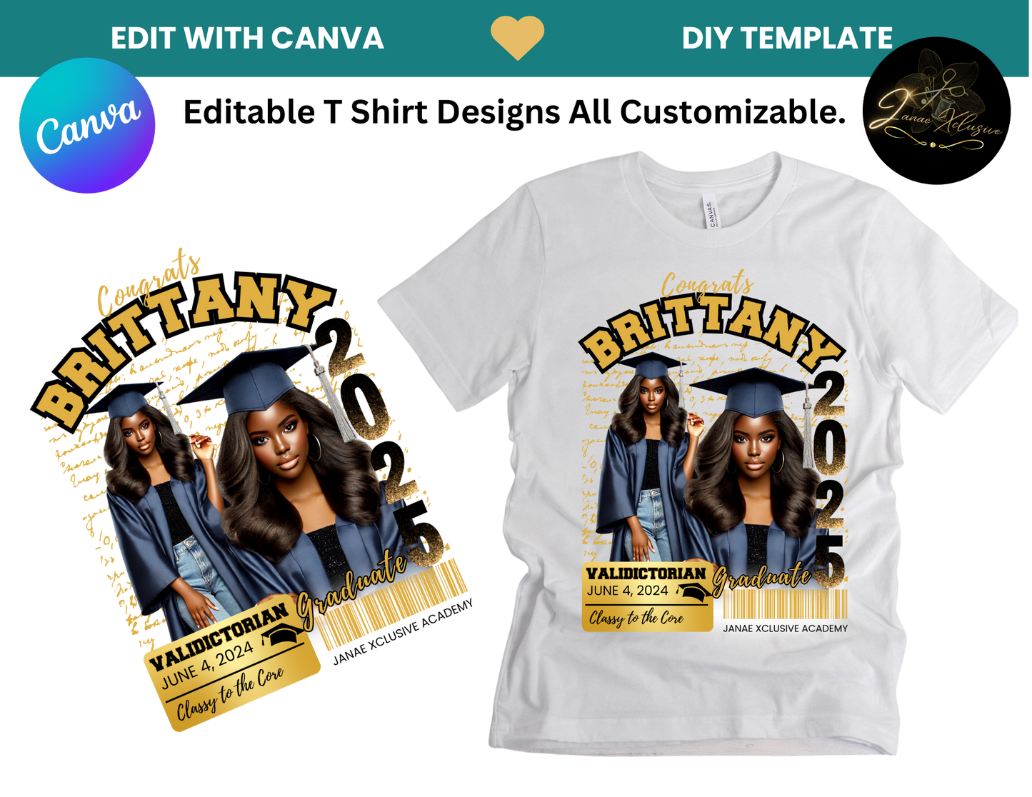 103 Graduation 2025 T Shirt Design Mega Bundle
