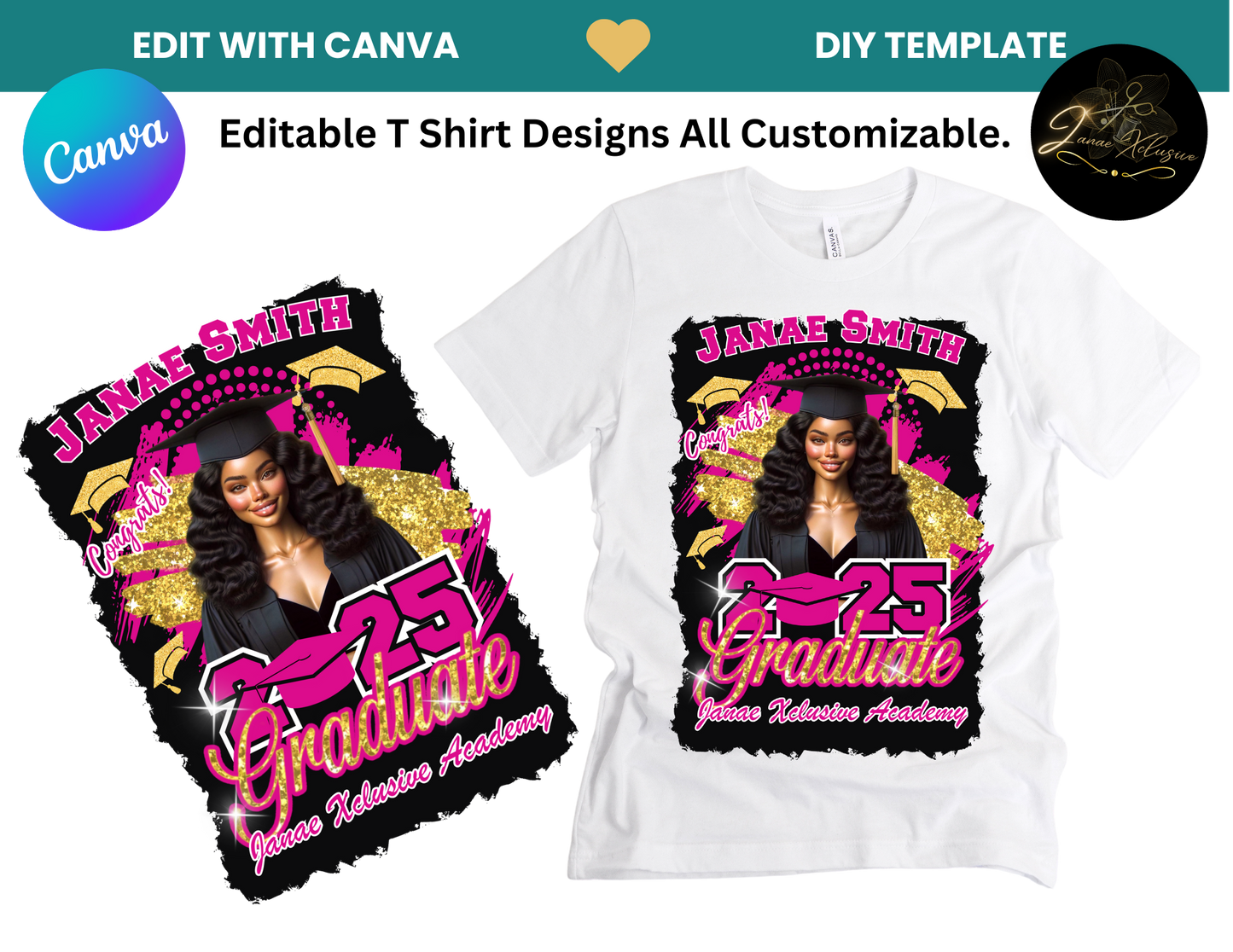103 Graduation 2025 T Shirt Design Mega Bundle
