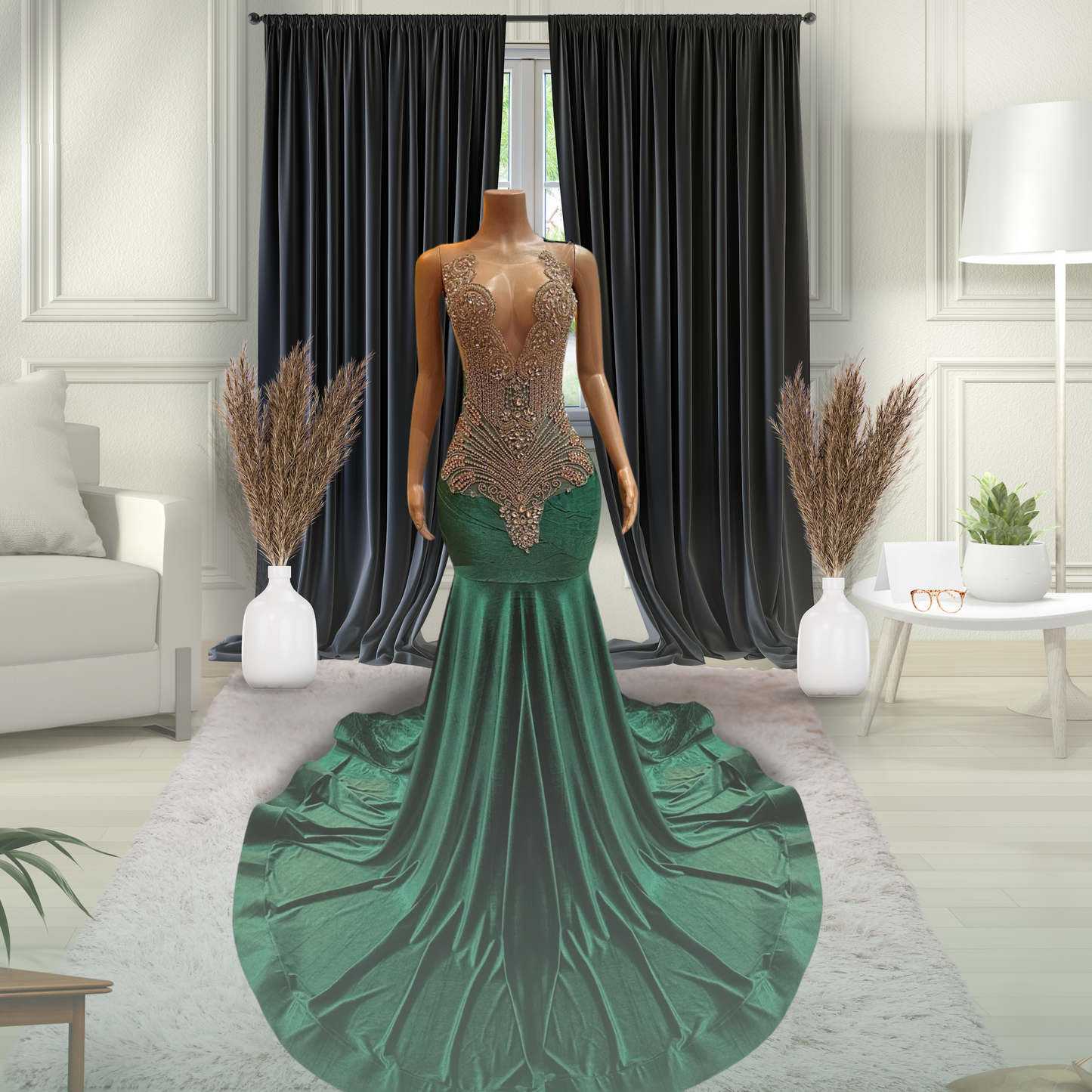 Velvet Mermaid Dress