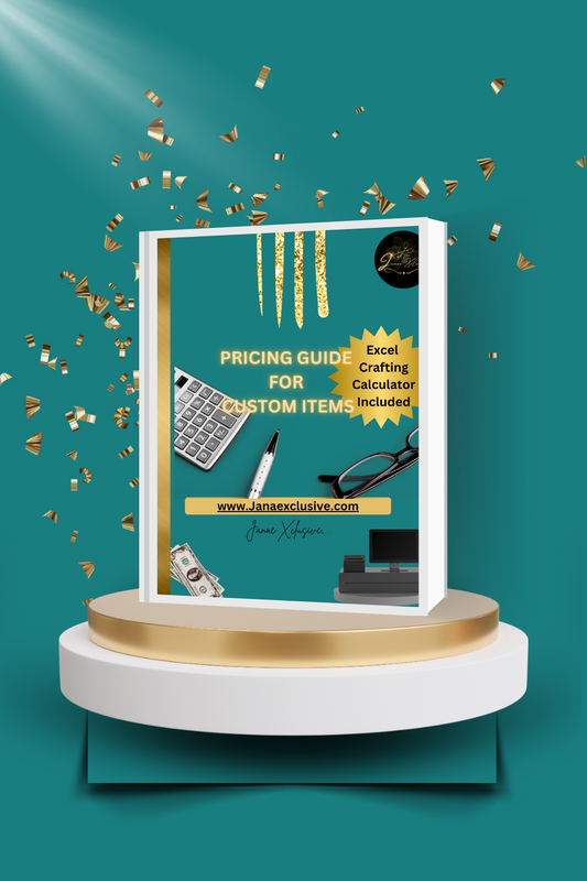 Pricing Ebook for Custom Items & Crafting Calculator