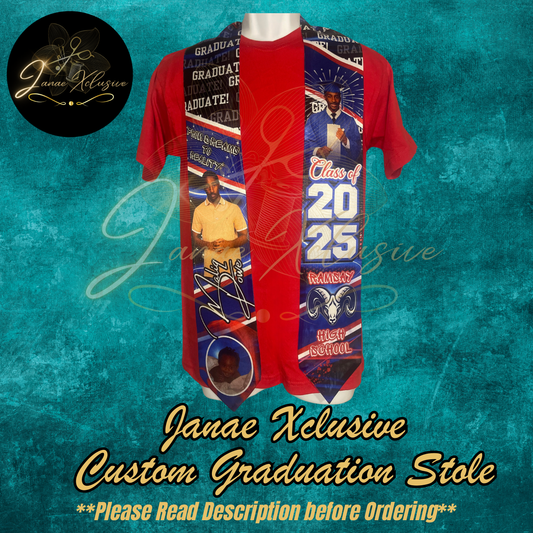 Graduation Stole & Matching Tee