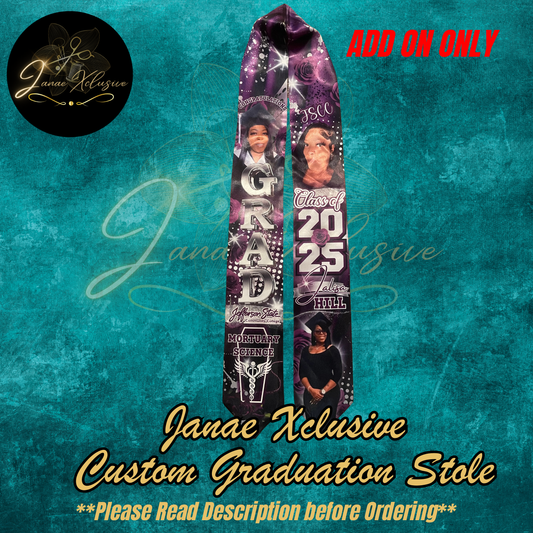 Graduation Stole (ADD ON ONLY)