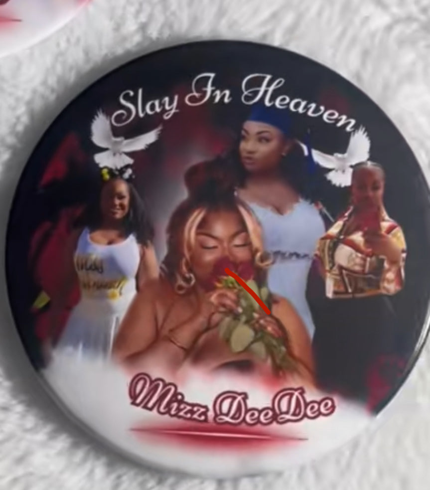 Memorial Buttons 3.0" Pin